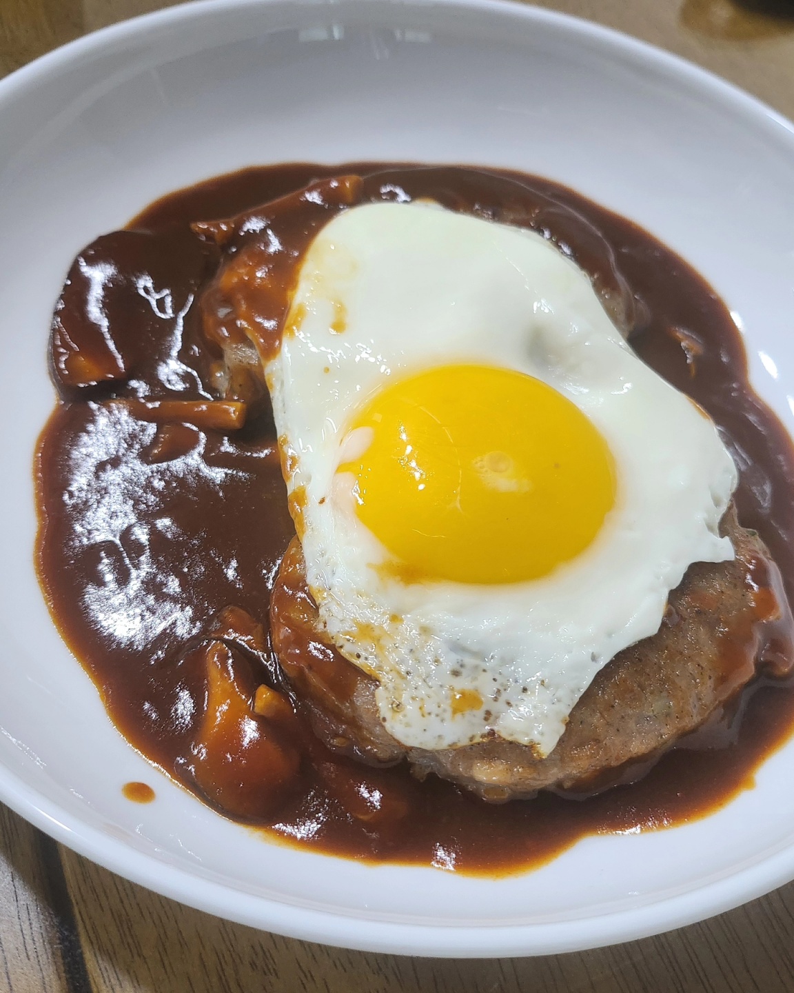 계란 떡갈비